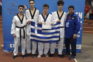 Η Τόλμη με τρεις αθλητές