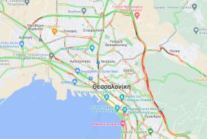 Θεσσαλονίκη: Στα «κόκκινα» και πάλι ο περιφερειακός – Δύσκολη η κατάσταση και στη Λαγκαδά