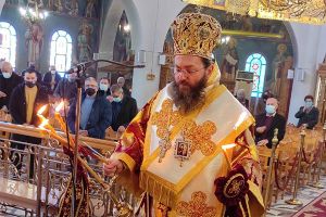 Ο Μητροπολίτης Κιλκίς κ. Βαρθολομαίος στον Ι.Ν. της Ζωοδόχου Πηγής στον Άγιο Αθανάσιο