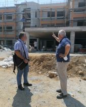 Δήμος Κορδελιού-Ευόσμου: Ανέγερση του 25ου Δημοτικού Σχολείου Ευόσμου(φωτο)