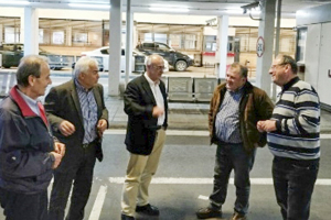 Επίσκεψη Μάρδα στο συνοριακό σταθμό των Ευζώνων