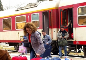 Έκλεισε λόγω βροχής το τμήμα Αλεξανδρούπολη - Δίκαια για τα τρένα