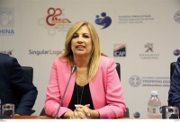 Συνάντηση της Γεννηματά με τους εργαζόμενους στα μεταλεία Κασσάνδρας