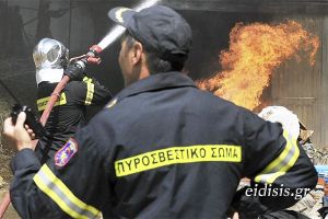 Φωτιά σε σπίτι στη Γουμένισσα Κιλκίς. Μεγάλη κινητοποίηση της Πυροσβεστικής