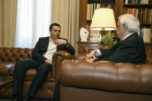 Συνάντηση Παυλόπουλου Τσίπρα για το Κυπριακό