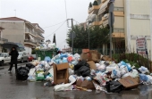 Σκουπίδια 40 ημερών συσσωρεύονται στην Τρίπολη