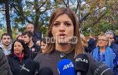 ΑΠΘ: Στεφάνι κατέθεσε η Κατερίνα Νοτοπούλου – «Κόντρα στο καθεστώς Μητσοτάκη»