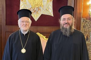 Ο Κιλκισίου Βαρθολομαίος στο Φανάρι στην ακολουθία του Ακαθίστου Ύμνου