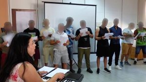 Εορταστική εκδήλωση αποφοίτησης στις φυλακές Διαβατών