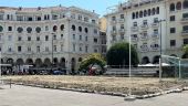 Αναβάθμιση στους κίονες της Αριστοτέλους από τον δήμο Θεσσαλονίκης