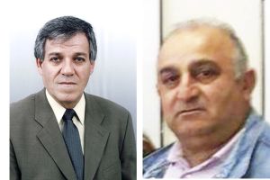 Χρήστος Αβραμίδης και Σπύρος Πανταζής στο πλευρό του Χρήστου Γκουντενούδη