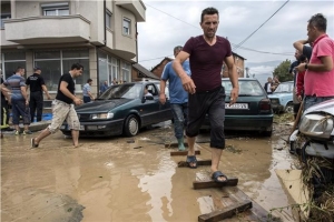 Πρωτοφανείς πλημμύρες στα Σκόπια με 15 νεκρούς