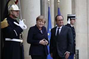 Συναντήσεις Ολάντ με Κάμερον, Ομπάμα, Μέρκελ και Πούτιν