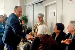 Πασχαλινές ευχές και δώρα στα μέλη του ΚΑΠΗ Δήμου Κιλκίς