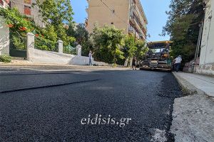 Ασφαλτοστρώσεις στις οδούς Διονυσίου, Αθ. Τσούντα, Σουρή και Αν. Παπανδρέου