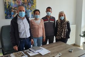 Συνάντηση Γιώργου Φραγγίδη με εργαζόμενους Ειδικού Προγράμματος 4000 στην Υγεία μέσω ΟΑΕΔ