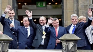 Στον Μάρτιν Σουλτς απονεμήθηκε το βραβείο Καρλομάγνου