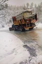 Αποχιονισμός σε χωριά της Δημοτικής Ενότητας Κρουσσών