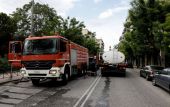 Θεσσαλονίκη: Φωτιά ξέσπασε σε ψευδοροφή καταστήματος στην Τούμπα