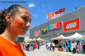Το τμήμα βόλεϊ του Αίαντα στο KIDS DAY OUT (JUMBO)