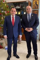 Ο Δήμαρχος Κιλκίς αντάλλαξε ευχές με πολίτες και θεσμικούς φορείς για τη νέα χρονιά