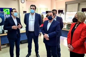Επίσκεψη του Υφυπουργού Γιώργου Γεωργαντά, στα Τρίκαλα