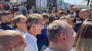 86η ΔΕΘ: Οι άνθρωποι του Ηρακλή ζήτησαν από τον Κ. Μητσοτάκη να βοηθήσει την ομάδα (vid)