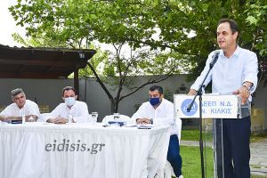 Ολοήμερη περιοδεία του Γραμματέα Οργανωτικού της Ν.Δ. Στ. Κονταδάκη στο ν. Κιλκίς
