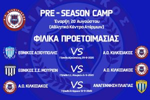 Προετοιμασία και τα πρώτα φιλικά για τον Κιλκισιακό