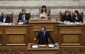 Σαμαράς: «Ο Πρωθυπουργός κατασκευάζει εχθρούς - Ανακριτική επιτροπή αν χρεοκοπήσει η χώρα»