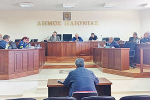 Συνεδρίαση του Τοπικού Επιχειρησιακού Συντονιστικού Οργάνου Πολιτικής Προστασίας (Τ.Ε.Σ.Ο.Π.Π.) Δήμου Παιονίας
