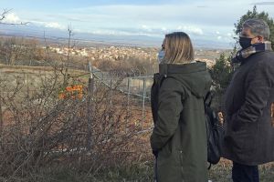 Συνάντηση Ειρήνης Αγαθοπούλου με τον Πρόεδρο της Κοινότητας Γουμένισσας