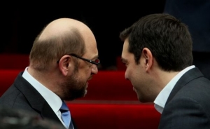 Στη Λέσβο οι Τσίπρας και Σουλτς