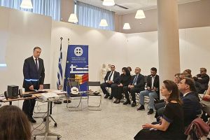 Χαιρετισμός του δημάρχου Παιονίας στην εκδήλωση της Ελληνικής Πρεσβείας στο Βέλγιο για την Αρχαία Ευρωπό