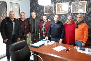 Επίσκεψη κλιμακίου της ΝΟΔΕ ΝΔ στον Βουλευτή Ν. Κιλκίς Γ. Γεωργαντά