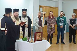 Ο Κιλκισίου Βαρθολομαίος στον αγιασμό της Ένωσης Ποντίων ν. Κιλκίς "Οι Αργοναύτες"