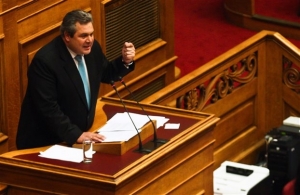 Καμμένος: «Ομολογία ήττας» η επιλογή του Σταύρου Δήμα