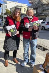 Η Ειρήνη Αγαθοπούλου μοίρασε στο Κιλκίς τη «Σχεδία»