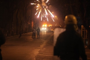 Επεισόδια τη νύχτα γύρω από το Πολυτεχνείο