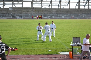 Επίδειξη Kyokushin Karate από το Kinesis Fight Club