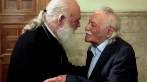Συνάντηση Ιερώνυμου-Γλέζου για τους πρόσφυγες