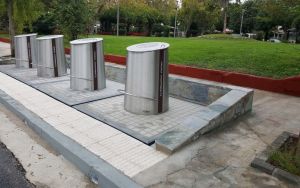 Θεσσαλονίκη: Σε λειτουργία οι πρώτοι υπόγειοι κάδοι στο κέντρο της πόλης