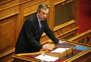 Σαμαράς: Αιτήματα κουκουλοφόρων - τρομοκρατών ικανοποιεί η κυβέρνηση