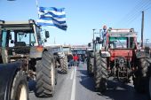Οι αγρότες κλείνουν επ’ αόριστον από σήμερα την ΕΟ Θεσσαλονίκης-Μουδανιών