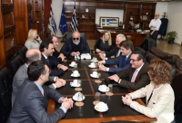 <div>Συνάντηση Π.Κουρουμπλή με Ένωση Τραπεζικών &amp; Χρηματοοικονομικών Στελεχών</div>