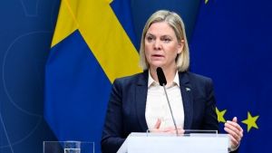 Άντερσον: «Η Σουηδία χρειάζεται τις επίσημες εγγυήσεις ασφαλείας»