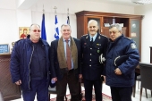 Επίσκεψη νέου Αστυνομικού Διευθυντή Kιλκίς στο Δήμαρχο Παιονίας