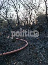 Υπό έλεγχο η φωτιά στον οικισμό Προφήτη δίπλα στην Εγνατία Οδό (pics)