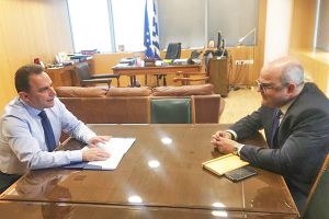 Συνάντηση του Υφ. Γ. Γεωργαντά με τον Διευθύνοντα Σύμβουλο της ΔΕΔΑ - Ενεργοποίηση του υφιστάμενου δικτύου στο Κιλκίς