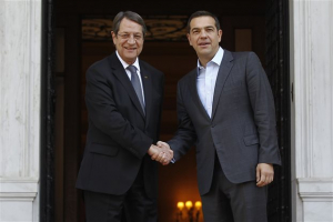 Συγχαρητήρια Αναστασιάδη σε Τσίπρα για τη συμφωνία με πΓΔΜ